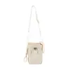 Bolso pequeño cuadrado casual y versátil estilo coreano, nueva colección otoño 2026, bolso pequeño cuadrado de nailon a la moda, bolso cruzado de alta gama y moderno