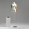 Versión coreana de modelo de clavícula de pecho pequeño accesorios para mujer soporte de cuerpo entero estante de exhibición de tienda de ropa estante de exhibición