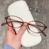 Nuevas Gafas de Armazón Tr90 Estilo Nerd Tortuga de Moda al por Mayor del Fabricante, Adecuadas para Mujeres Sin Maquillaje, Se Pueden Adaptar con Lentes Graduados