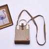 Bolso de Teléfono Móvil de Punto para Mujer de Gama Alta, Ins, Nicho, Hebilla Magnética, Bolso Tejido, Bolso de Hombro Cruzado Versátil, Bolso de Mano