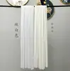 Estilo Chinês Cor Café Sistema de Cores Cenário Externo Arranjo Cortinas de Gaze Tecido de Gaze Caligrafia Tecido para Pendurar na Lareira