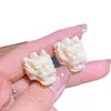 Grifo de tallado de fruta de marfil Wenwan grifo de tres vías accesorios de tres vías Wenwan pulsera collar accesorios de tres vías para bricolaje