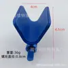 Suporte de Torre de Competição de Pesca com Mola de Retorno Automático e Suporte Largo em Forma de V Suporte Universal para Vara de Pesca Vara de Pesca Chifre Cabeça Borboleta