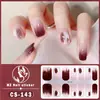 CS Filme Adesivo para Unhas Gel à Prova d'Água Sem Cozimento Adesivo Completo Cor Contrastante Adesivo para Unhas Cabeça de Tigre Filme de Papel Adesivo para Unhas