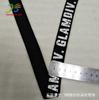 Banda elástica especial de fábrica con letras impresas LOVE, banda elástica plateada bronceada, banda elástica, accesorios de correas elásticas
