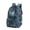 Mochila Estilo Retro Americano con Estampado de Camuflaje, Alta Calidad y Elegante, Adecuada para Estudiantes Deportistas de Secundaria y Preparatoria, con Diseño de Amortiguación de Aire