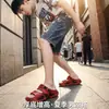 Chanclas gruesas para hombre de talla grande para verano, calzado de moda para exteriores, sandalias de playa de suela blanda EVA para hombre