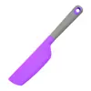 Raspador de repostería raspador grande de silicona raspador de pastel raspador grande de crema cuchillo mezclador cuchillo para mermelada herramienta de repostería