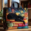 Bolsa de Ombro Tote Acolchoada com Estampa Moda Tendência Feminina Novo Produto 3D Transfronteiriço Temu Amazon