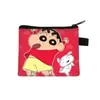 Nuevo Monedero de Dibujos Animados Crayon Shin-Chan para Estudiantes Hombres y Mujeres Bolsa de Almacenamiento de Poliéster Bolsa de Almacenamiento Personalizada de Moda Venta al por Mayor Caliente