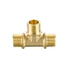Conexiones de Cobre Rosca Macho de 1/2 Pulgada Conector Recto, Unión Roscada, Codo Reductor, Te Recto, Conexiones para Tubería de Fontanería en Stock