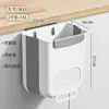 Cubo de basura de cocina para el hogar montado en la pared plegable cubo de basura de cocina puerta de gabinete cubo de almacenamiento especial venta al por mayor