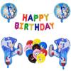 Amazon nuevo estilo Sonic Hedgehog Sonic niño traje de fiesta de cumpleaños Sonic globo de aluminio