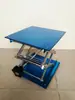 Plataforma elevadora pequeña de laboratorio manual acero inoxidable óxido de aluminio aleación de aluminio espiral portátil sala de I+D