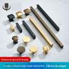 Armário de Roupa Minimalista Moderno Puxador de Latão Puxador de Gaveta Puxador de Porta de Armário Ferragens para Decoração de Casa Puxador de Latão Sólido Cobre Puro