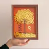 Tiktok Hecho a Mano DIY Árbol de la Fortuna Marco de Fotos Soporte de Exhibición Estilo Celebridad de Internet Moneda de las Ocho Direcciones Árbol de Dinero Regalo de Inauguración