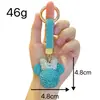 Llavero de Muñeco de Cabeza de Mickey con Pedrería Creativa de Gama Alta, Cadena de Garra Brillante Linda, Accesorio para Bolso de Mujer con un Toque de Sofisticación