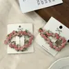 Atmósfera de primavera y verano clip para el pelo lateral dulce rosa estrella de cinco puntas clip para el pelo flequillo clip para el pelo accesorios para el pelo