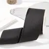 Cinta de Algodón Lino Patrón de Mezclilla Borde Prensado Cinta para Lazo de Sombrero DIY Lazo de Corbata Cinta para Ramo Caja de Regalo Decoración Empaque Corbata