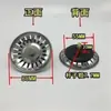 Desagüe de lavabo antiguo, tapón para fregadero de cocina, antiatascos para fregadero de lavavajillas, rejilla filtrante para fregadero, lavabo Weidong