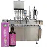 Máquina Llenadora y Tapadora Automática Completa de Aceite de Oliva 500ml Línea de Producción de Llenado de Aceite de Linaza Máquina de Llenado de 100ml