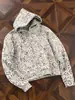Moletom cardigã com capuz estampado de leopardo masculino, top moderno de caimento solto para outono e inverno, jaqueta com zíper de alta qualidade estilo americano