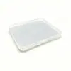 Zihexi Kh622 Caja Vacía Transparente de PP Caja de Embalaje de Exhibición Caja de Almacenamiento de Plástico para Tarjetas de Visita Caja para Piezas de Ensamblaje de Bloques de Construcción