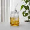 Taza de café Cloud Cup vaso de vidrio borosilicato espiral Taza niña bebida de agua fría taza de té con leche venta al por mayor
