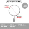 Venta Directa Yiwang Anillos para Cortina de Ducha de Acero Inoxidable 304, Ganchos para Cortina de Baño a Prueba de Óxido, Anillos Romanos Desmontables para Cortina