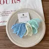 Diadema Amplia Hueca Sin Costuras de Alta Elasticidad Goma para el Cabello Dulce Goma Elástica Goma para el Cabello de Mujer Niños Estuche de Cuero Duradero Verano