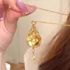 Collar Elástico con Colgante de Malla Estrella Ráfaga de Cristal Blanco de Moda Accesorio Diseño de Nicho de Gama Alta Versátil para Mujeres