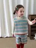 (8.31 Novedades) Conjuntos de Niña Otoño 2026 Nuevos Tops de Punto y Pantalones para Niños Ropa de Bebé