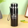 Termo de Gran Capacidad Transfronterizo Acero Inoxidable 316 Botella de Agua para Deportes al Aire Libre Botella con Correa Portátil para Coche Taza de Agua Portátil