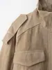 2025 Exportación Transfronteriza Spot Estilo Europeo y Americano Mujer Otoño Nueva Moda Personalizada Textura de Gamuza Chaqueta de Cuero