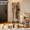 Perchero de madera maciza, perchero pequeño de pie para dormitorio, perchero de pie para interior de oficina, sala de estar, hogar