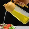Nuevo Botella Spray de Aceite de Doble Propósito Suministros de Cocina para el Hogar Botella de Aceite de Vidrio Botella Condimentera para Barbacoa Suministros de Condimentos