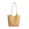 Bolsa de Tote Tejida de Alta Gama para Mujer 2026 Otoño/Invierno Nueva Llegada Gran Capacidad Bolsa Madre-Hijo para Viajes Diarios Bolso de un Solo Hombro