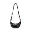 Bolsa Dumpling Casual Retrô Atacado para Mulheres 2025 Nova Tendência Versátil Bolsa de Ombro Moda Nicho Bolsa Transversal Transfronteiriça