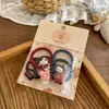Paquete de 5 Diademas de Gatito Kt de Dibujos Animados Cuerda para el Cabello de Niños Animal Lindo Banda de Goma Linda Diadema de Alta Elasticidad Accesorios para el Cabello
