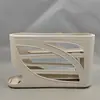 Caja de Almacenamiento de Huevos para Refrigerador con Ruedas Almacenamiento en Puerta Lateral Cocina del Hogar Antibacteriana Multicapa Gran Capacidad Relleno Automático Caja de Huevos