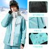 Traje de esquí Phibee para bebé elefante, impermeable, transpirable, para montañismo, para hombres y mujeres, para exteriores, cálido, resistente al frío y al viento.