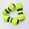 Pelota de masaje conjoined de cacahuete EVA multicolor amarillo negro conjoined pelota de masaje de cacahuete EVA pesa de juguete EVA
