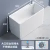 Bacia Cerâmica Grande para Mop para Banheiro, Varanda, Pia de Mop de Quatro Pés de Chão, Bacia de Mop Doméstica, Tanque de Mop