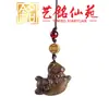 Caballo de Madera Arcoíris Estilo Antiguo Moneda de Cobre Pony Cadena de Teléfono de Madera Colgante Yiming Xianyuan Creativo Dibujo Animado Caballo del Zodiaco Adorno