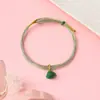 Pulsera del Festival del Bote del Dragón Modelo Nuevo 2026, Pulsera Tejida a Mano de Hilo de Cinco Colores para Bebé Zongzi, Pulsera Pequeña de Zongzi con Hilo de Cinco Colores