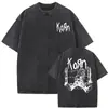 Camiseta Korn Falling Away from Me Vintage Lavada Sk