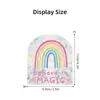Serie BR-JD Prisma Láser Atrapasoles Colorido Pegatinas de Ventana Autoadhesivas Embellecimiento de Vidrio para el Hogar Pegatinas Decorativas Ins
