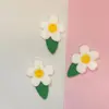 Linda Flor de Fresa Flor de Tela Muñeca Diadema Accesorios Accesorios DIY Tocado Pasador Accesorios para Zapatos y Calcetines