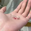 Anillo de Mariposa 3D Dulce y Colorido para Mujer, Diseño de Nicho Estilo Ins, Anillo Abierto Ajustable, Anillo Único y Versátil para el Dedo Índice