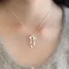 Collar de Lazo para Mujer, Cadena de Conjunto Estilo Chino Nuevo de Lujo Ligero de Nicho, Cadena para Clavícula de Alto Valor, Colgante de Cinta Fresco Estilo Hada